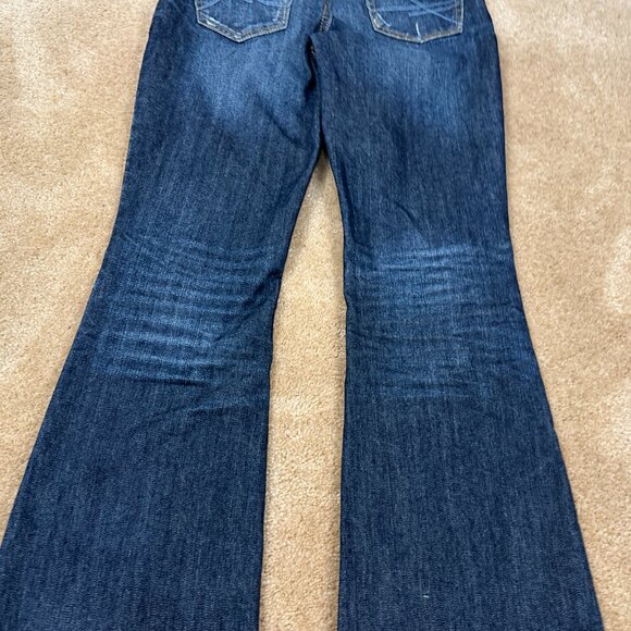 Y2K Aeropostale Hailey Flare Boot Cut Denim Jeans Size 5/6 Long Rip Distressed - Picture 10 of 10
